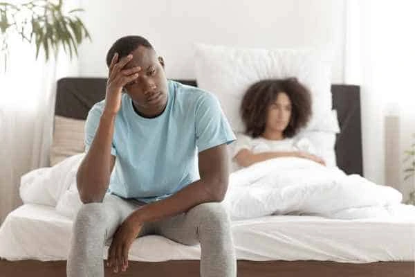 Man upset about ED symptoms Ashford