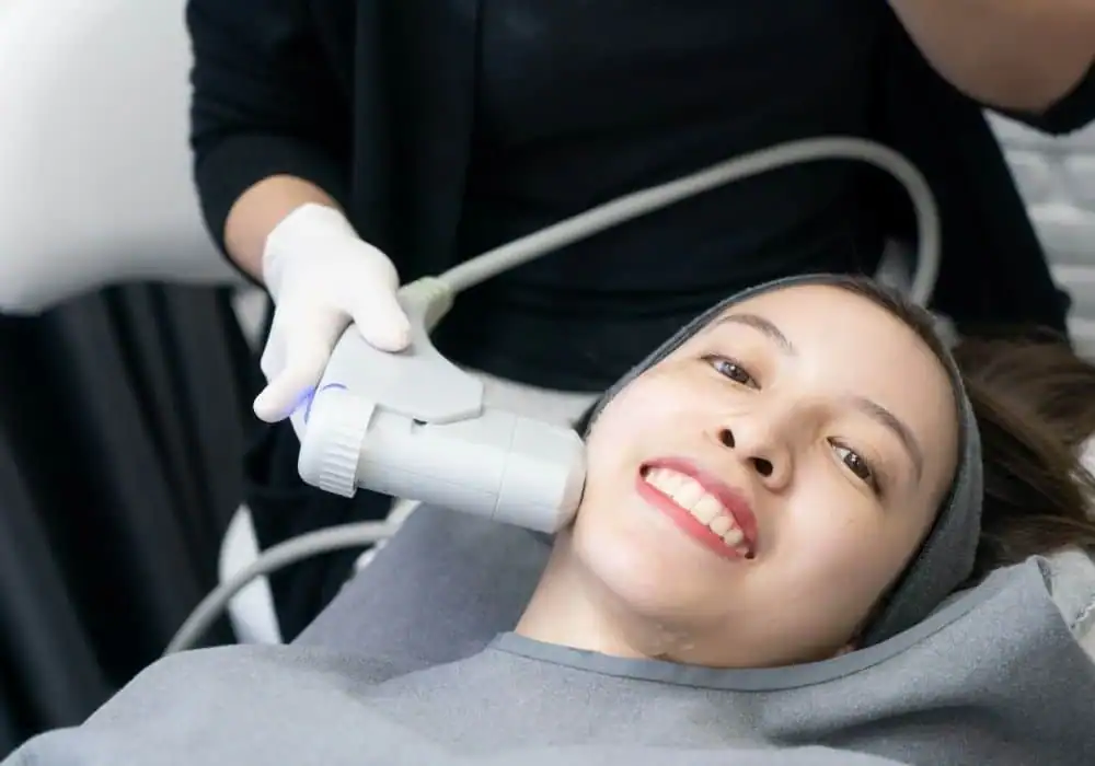 HIFU treatment Ashford in progress