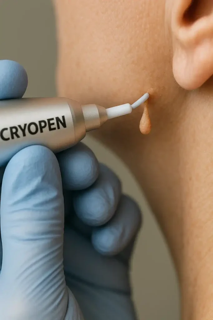 Cryopen for skin tags removal Ashford speak to our team today!