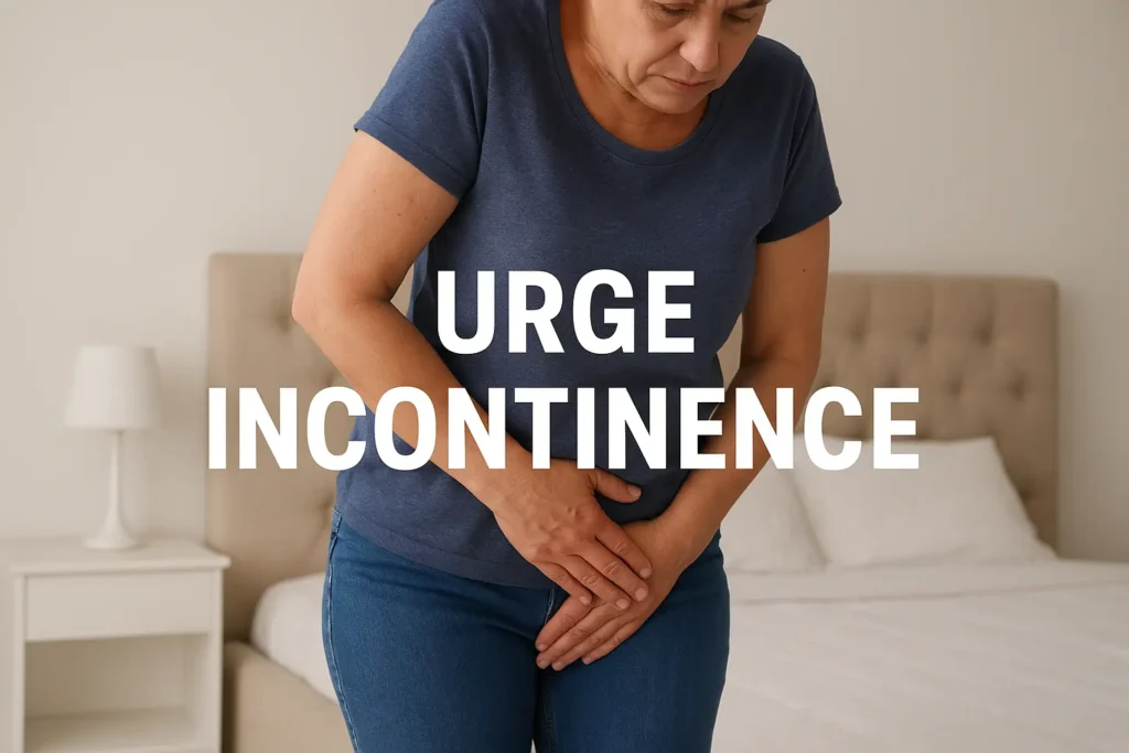 how to manage urge incontinence Ashford symptoms