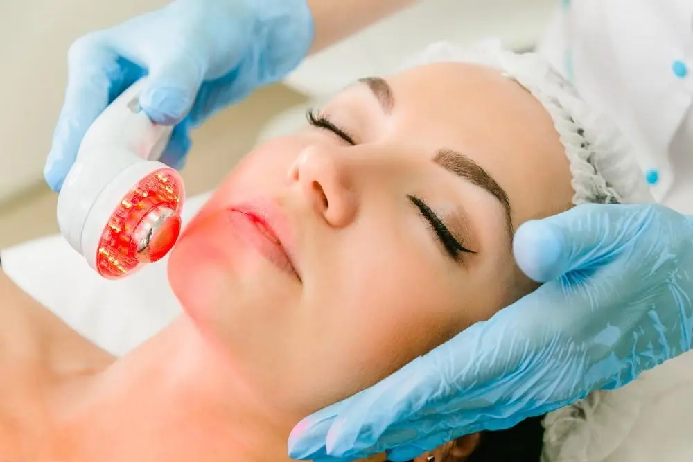 woman having non-surgical Morph8 treatment Ashford