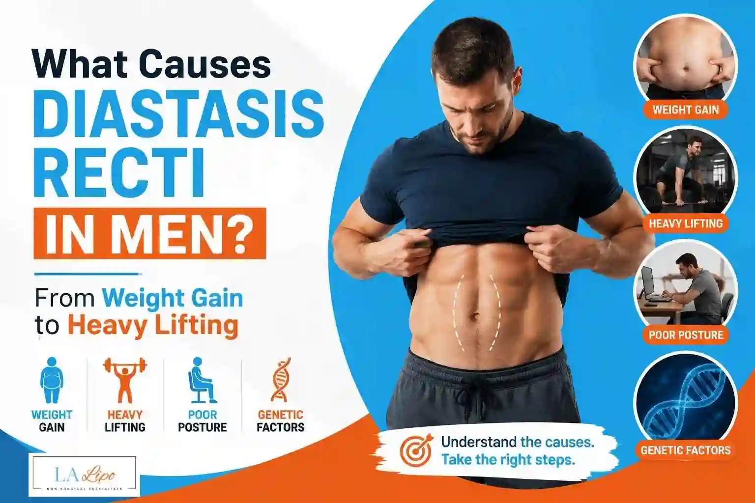 What Causes Diastasis Recti in Men? From Weight Gain to Heavy Lifting Ashford